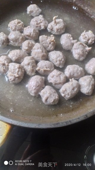 鸭肉丸子的做法步骤：5