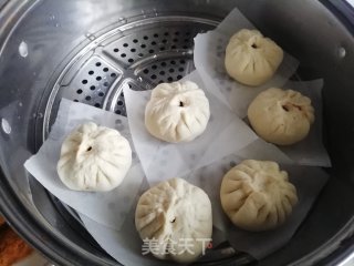 豆沙馅包子的做法步骤：6