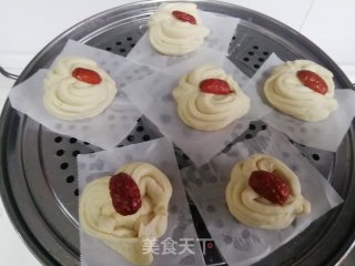 羊角花卷的做法步骤：11