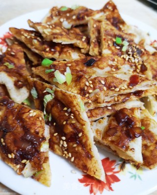 街边小吃酱香饼的做法步骤：18