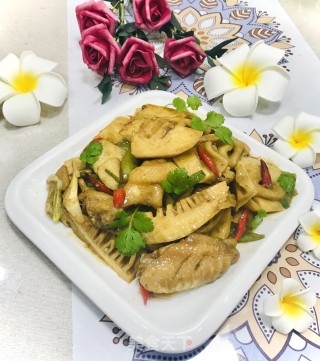 春笋焖鸡肉的做法步骤：12