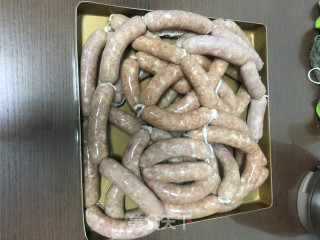 自制香肠的做法步骤：11