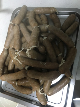 自制香肠的做法步骤：16