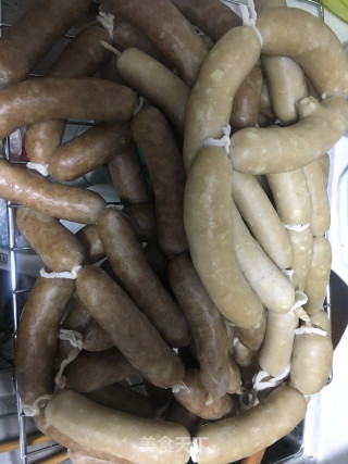 自制香肠的做法步骤：17