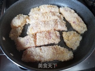 脆皮龙利鱼块的做法步骤：6