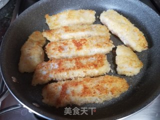 脆皮龙利鱼块的做法步骤：7