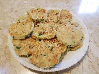 豆渣饼的做法步骤：8