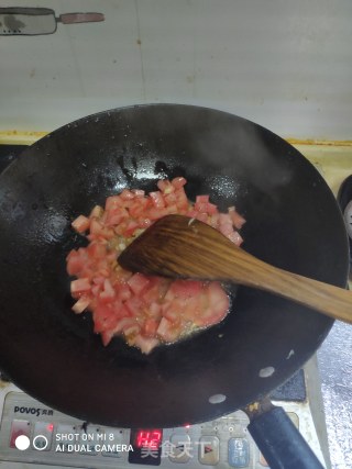 番茄豆腐汤的做法步骤：3
