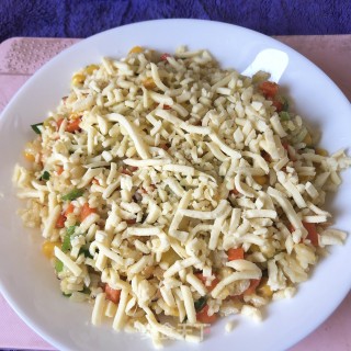 好吃停不下来芝士焗饭的做法步骤：9