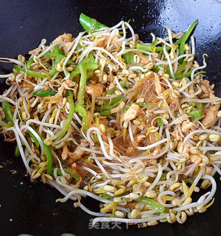 粉丝绿豆芽的做法步骤：9