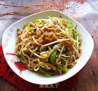 粉丝绿豆芽的做法步骤：10