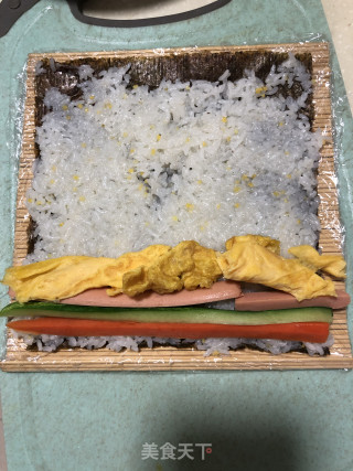 紫菜饭团的做法步骤：5