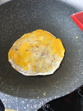 辣酱鸡肉手抓饼的做法步骤：5