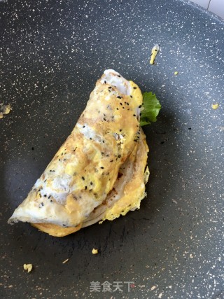 辣酱鸡肉手抓饼的做法步骤：10
