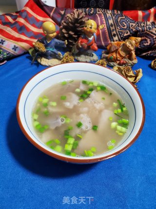 芋头香葱汤的做法步骤：5