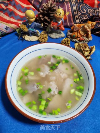 芋头香葱汤的做法步骤：7