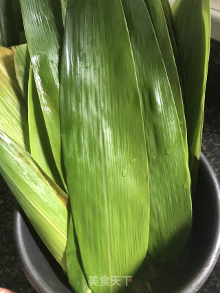 香菇肉粽￼的做法步骤：3