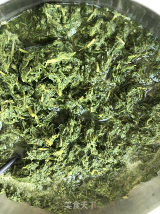 蒿团的做法步骤：2