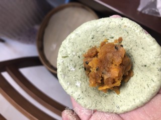蒿团的做法步骤：6