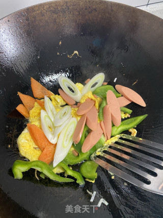 炒冷面的做法步骤：5
