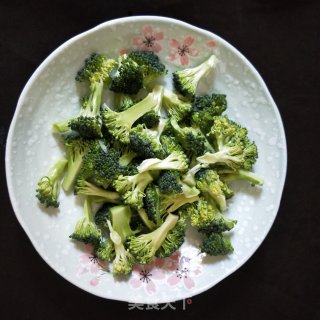 西兰花炒肉片的做法步骤：4