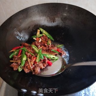西兰花炒肉片的做法步骤：9
