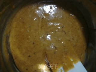 电饭锅版抹茶巧克力杂粮蛋糕的做法步骤：7