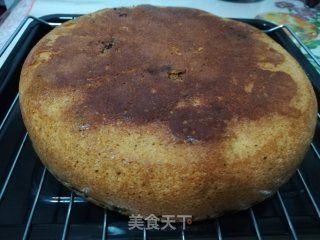 电饭锅版抹茶巧克力杂粮蛋糕的做法步骤：19