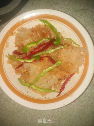 辣拌银耳的做法步骤：7