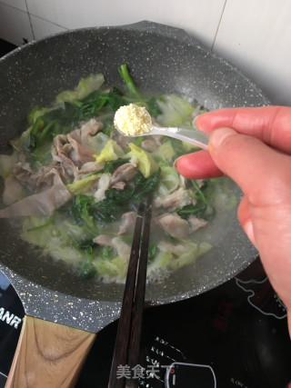 羊肉汤菜盆的做法步骤：17