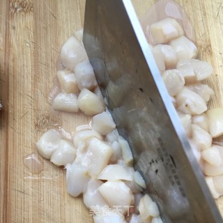菠菜韭菜鲜贝饺的做法步骤：11