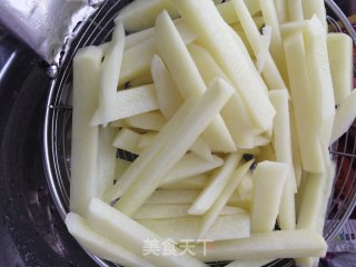 炸薯条的做法步骤：6