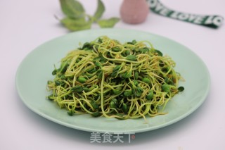 微辣版的炒黑豆芽的做法步骤：7