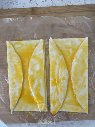 手抓饼版火腿酥的做法步骤：4