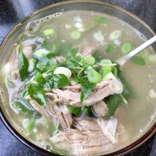 枸杞芽羊肉汤的做法步骤：14