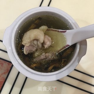 霍斛炖鸡汤的做法步骤：10