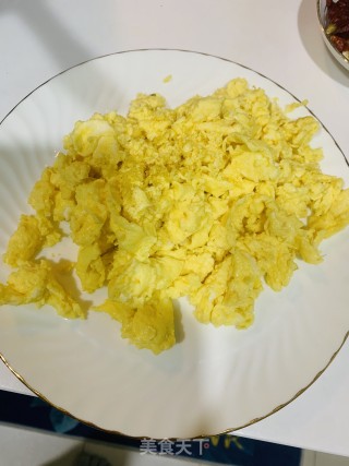 豇豆炒蛋的做法步骤：4
