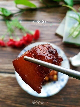 红烧肉炖鹌鹑蛋的做法步骤：18
