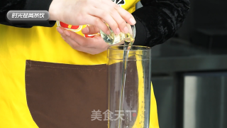 「时光荏苒茶饮」满杯金菠萝的做法的做法步骤：10