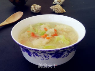鱼鳔白菜汤的做法步骤：11