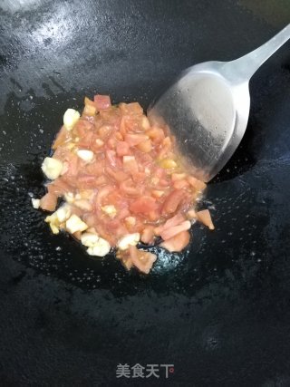 番茄烧豆腐的做法步骤：3