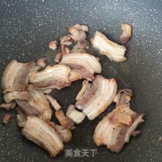 蒜苔小炒肉的做法步骤：8