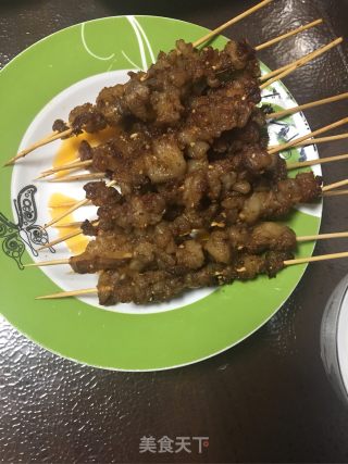 烤箱羊肉串儿的做法步骤：8