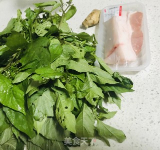 白花菜瘦肉汤#春季润燥汤水#的做法步骤：1
