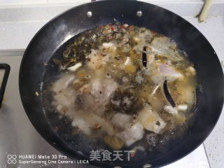 酸菜鱼（快速）的做法步骤：7
