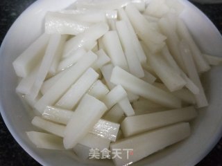 炒年糕的做法步骤：1