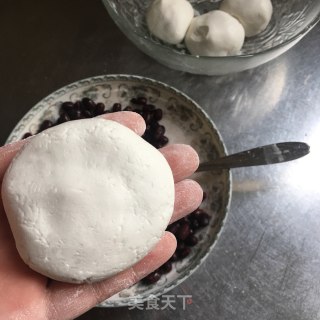 奶香红豆饼的做法步骤：7