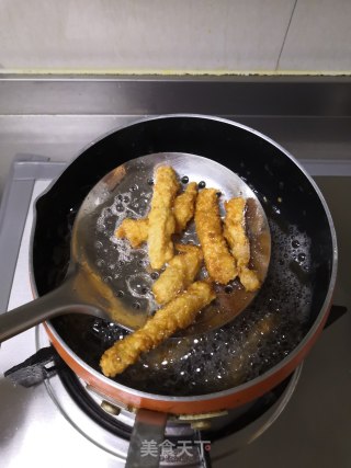 炸鸡柳的做法步骤：7