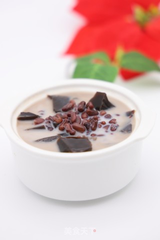 龟苓膏红豆的做法步骤：5