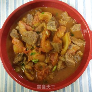 西红柿炖牛肉的做法步骤：8